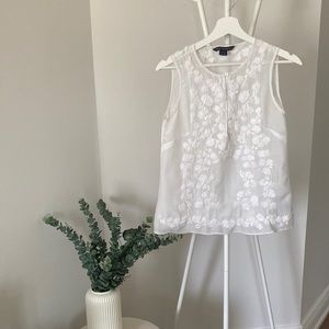 French Connection sleeveless blouse